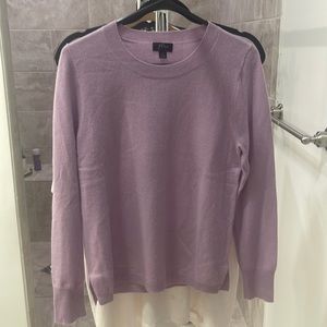 JCrew purple sweater